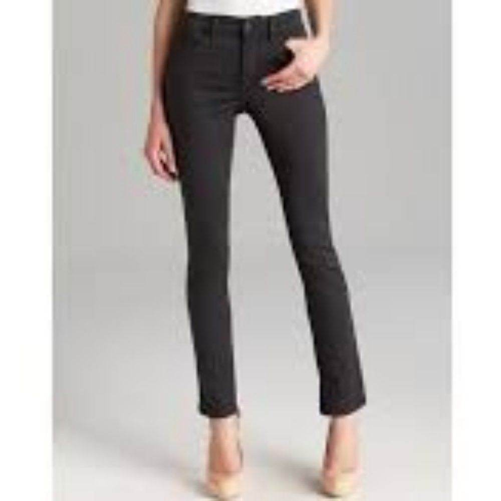 NYDJ Black Jade Leggings in Gunmetal